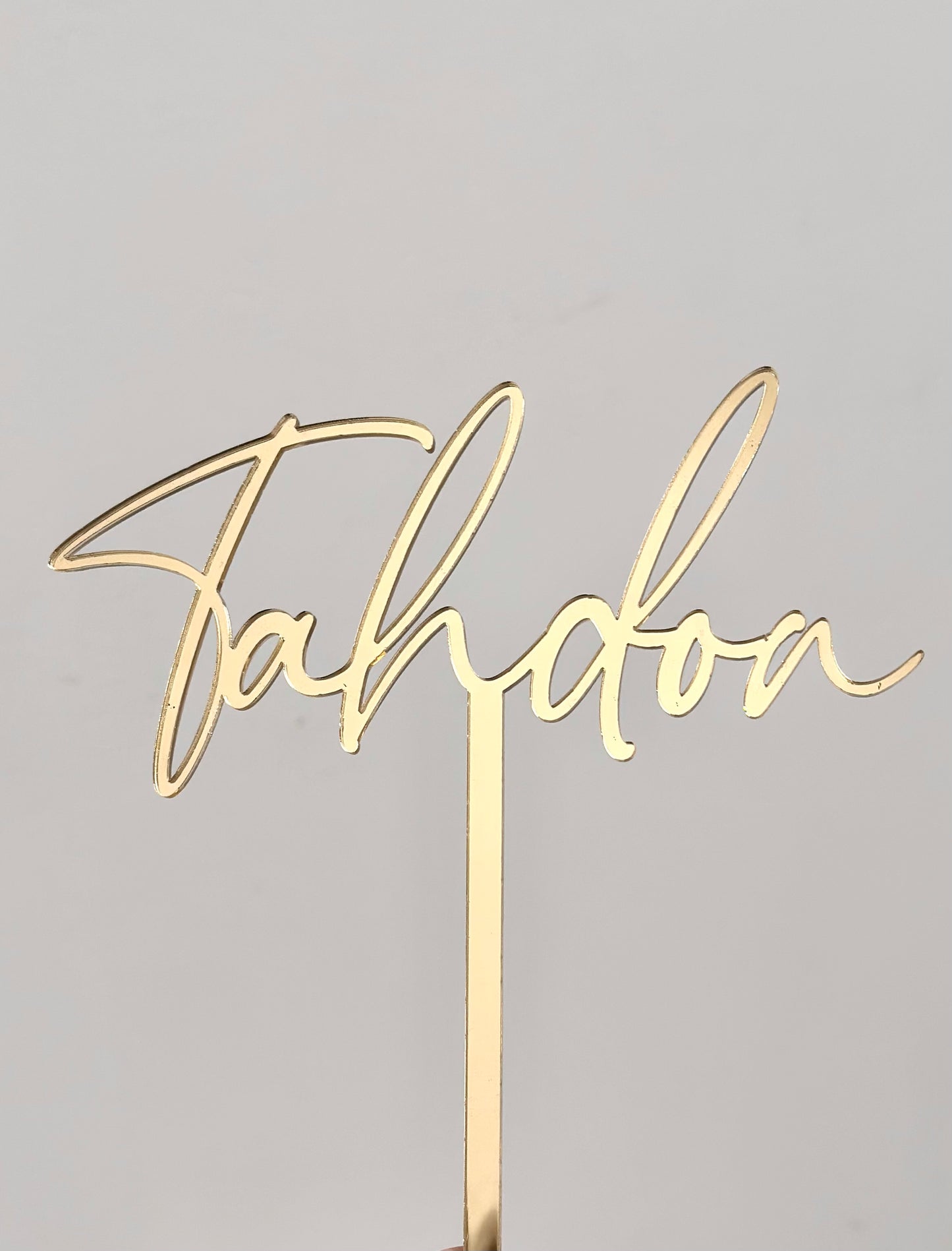 Tahdon - hääkakkukoriste