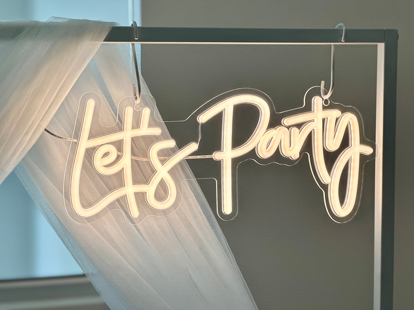 Valokyltti Let’s Party