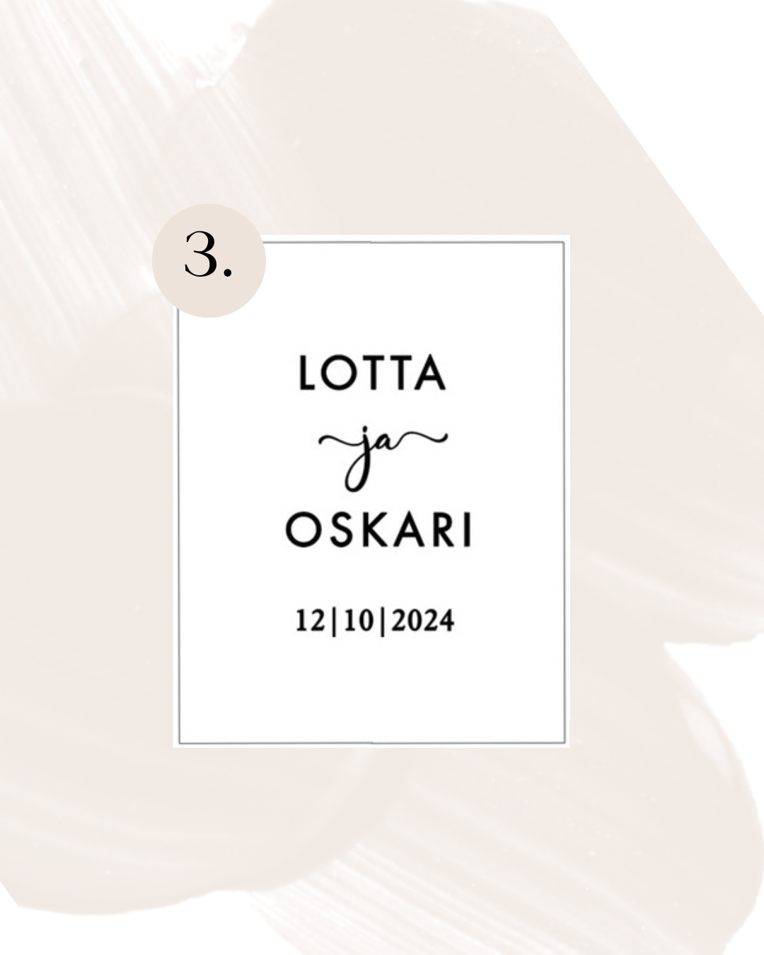 Vieraskirjan kansitarra 3