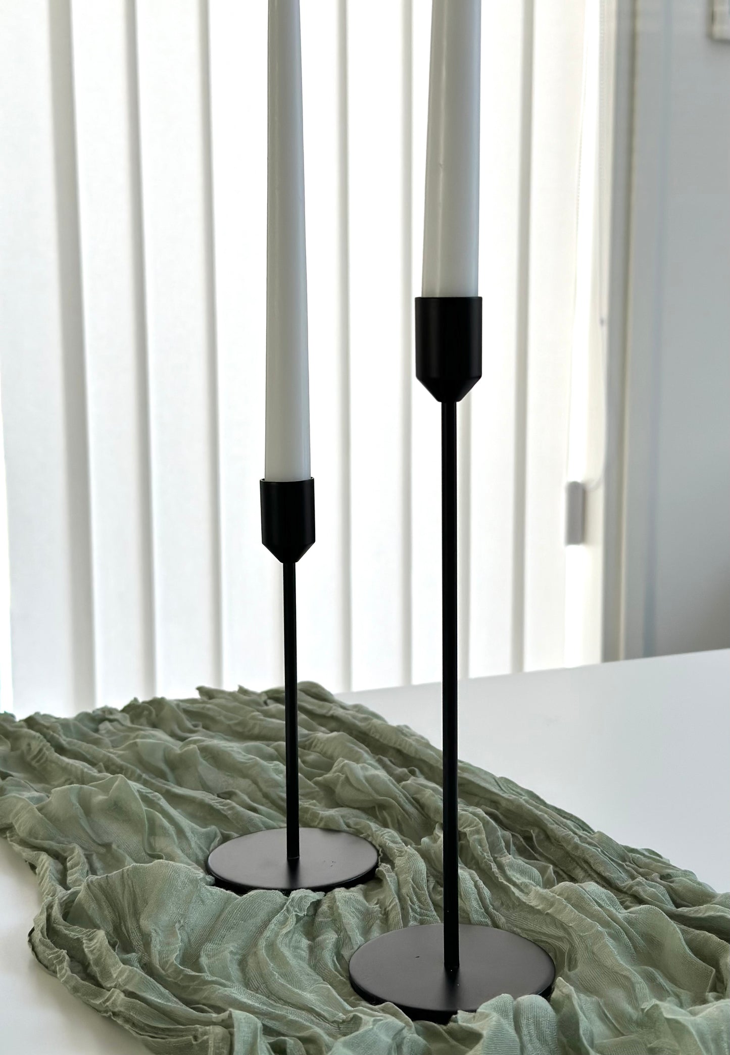 Kynttilänjalka musta iso