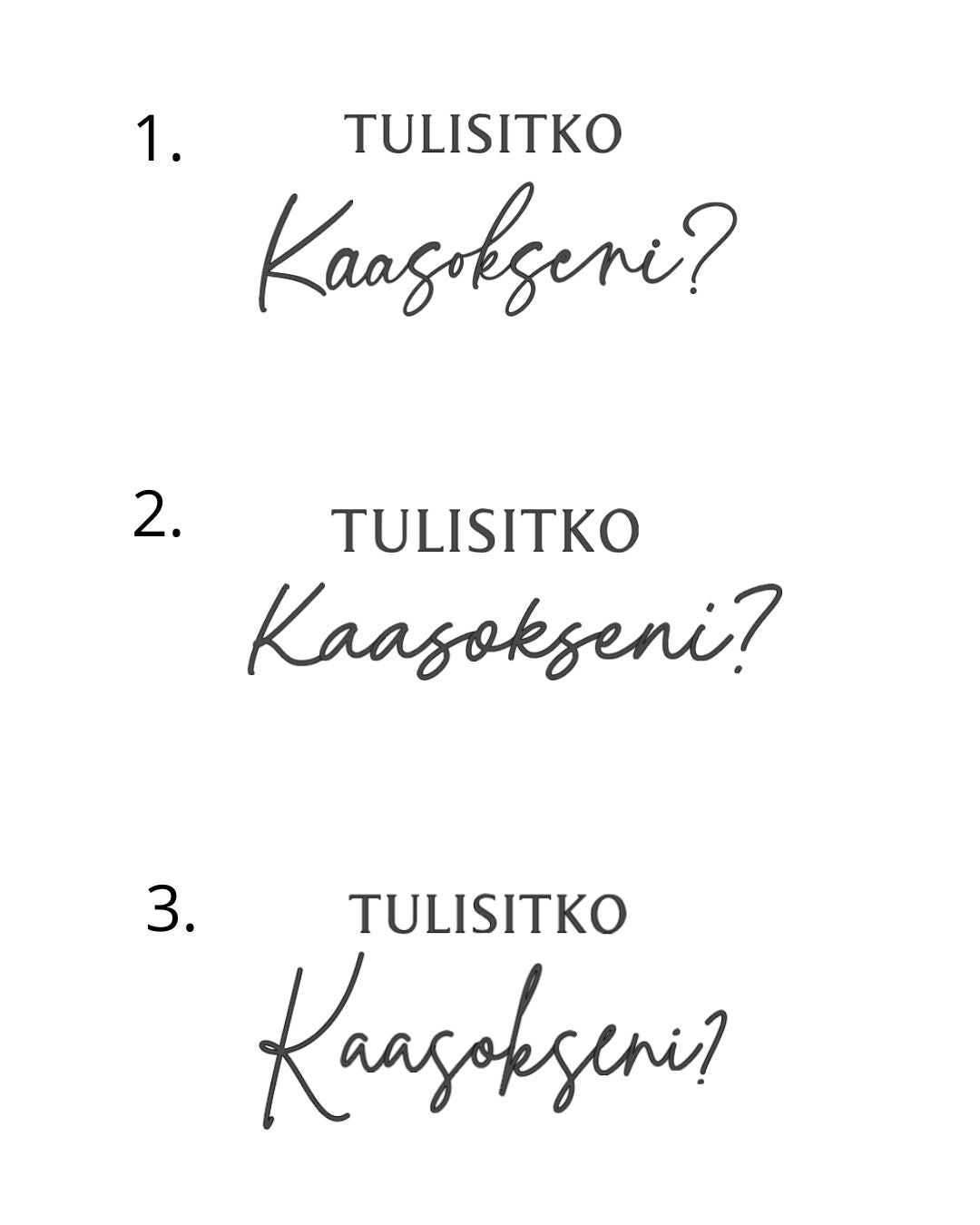 Tulisitko kaasokseni-tarra
