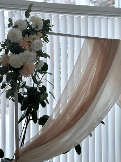Hääkaari kangas, beige