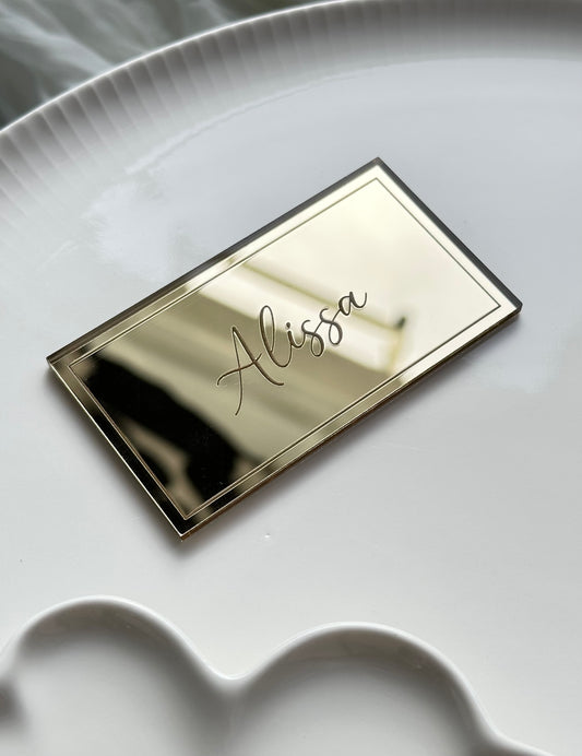 Peiliakryyli paikkakortti