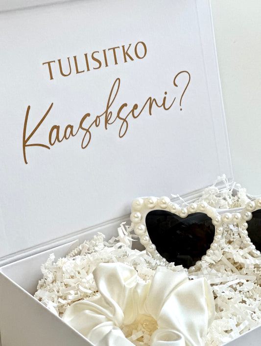 Tulisitko kaasokseni-tarra