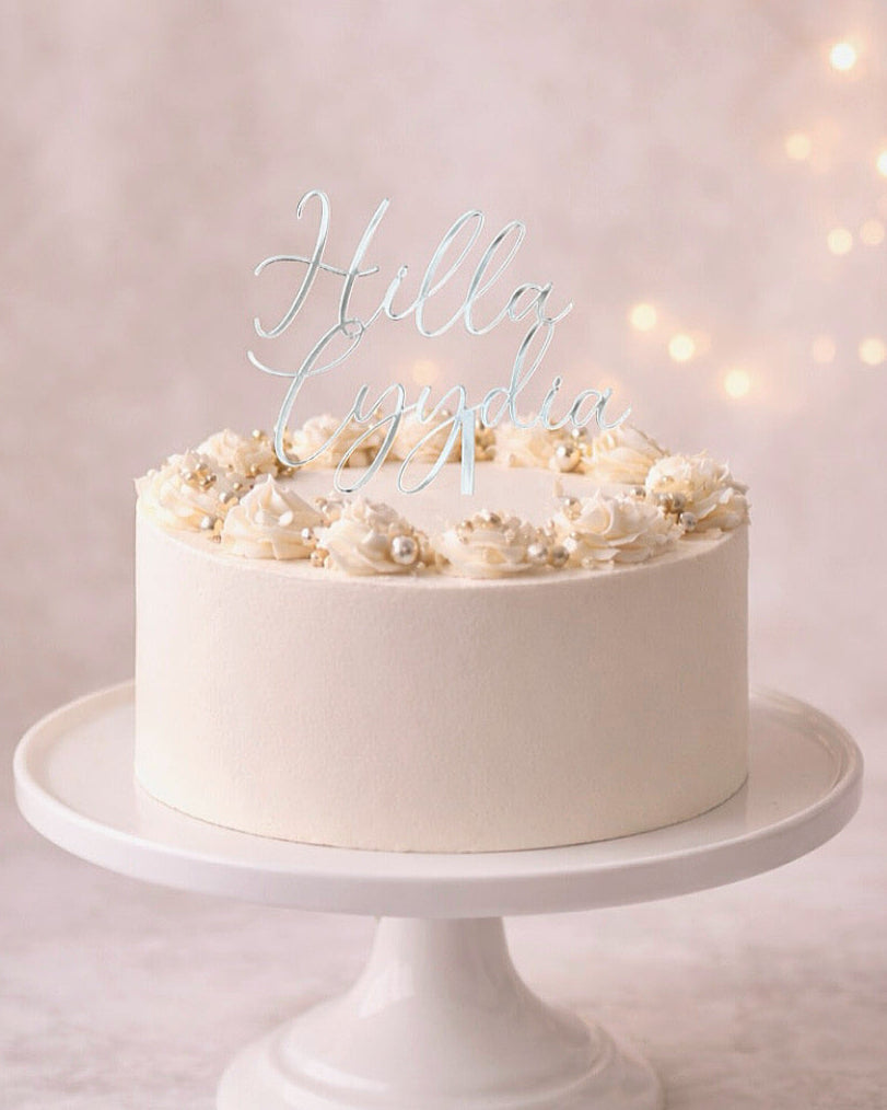 Akryylinen kakunkoriste