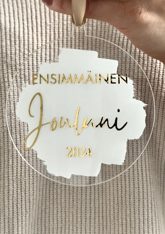 Ensimmäinen Jouluni - Joulukuusenkoriste