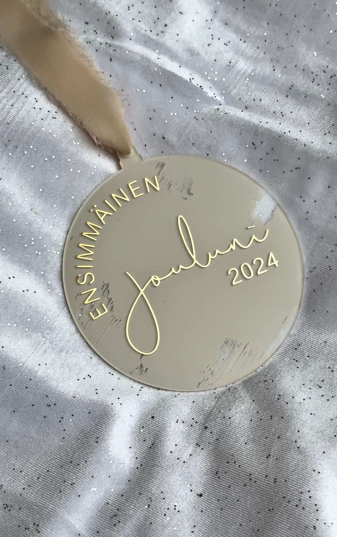 Ensimmäinen Jouluni - joulukuusenkoriste