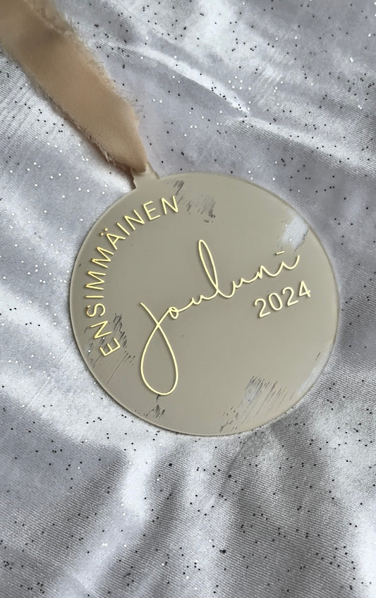 Ensimmäinen Jouluni - joulukuusenkoriste