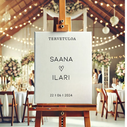 Tervetuloa-kylttitarra 7