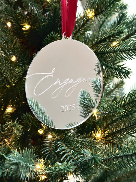 Joulukuusenkoriste - kihlajaiset